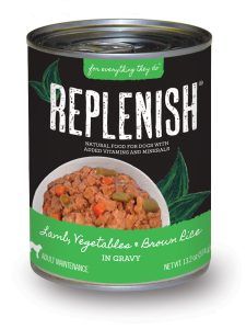 Replenish DogCan_LambVegBrownRice_rgb